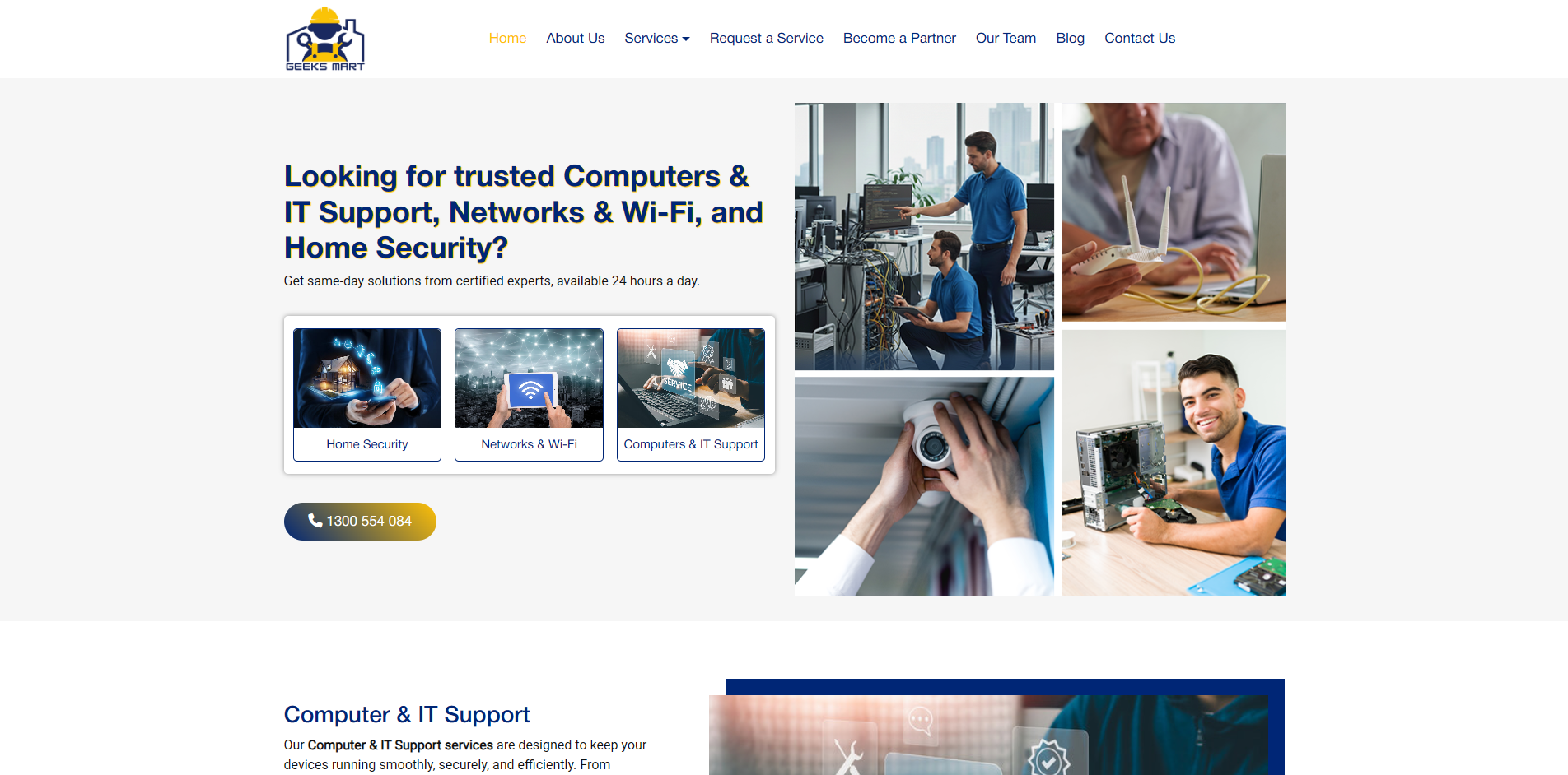Geeks Mart Website